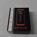 Yeaban Tire Inflator Portable Air Compressor-4X Faster 150 PSI -Rechargeable Battery & 12V DC Dual Power Supply, Smart Air Pump for Car Motorcycle Bicycle Ball with LED SOS Lighting (Black)