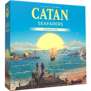 CATAN Seafarers Board Game Expansion (6th Edition) Strategy Game for Kids and Adults, Ages 12+, 3-4 Players, 60 Minute Playtime, Made by Catan Studio