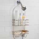 Bath Bliss 23385-SATIN Shower Caddy, Satin
