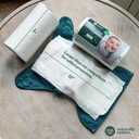 Naturally Nature Disposable Cloth Diaper Liners, Unscented, Fragrance-Free, Chlorine Free Diaper Inserts - 200 Count - (2 Rolls, 100 Sheets per Roll)