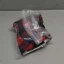 Malier Classic Plaid Fleece Dog Coat - Warm Winter Jacket with Pocket, Windproof for Small, Medium, Large Dogs (Red, X-Large)