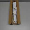 Tension Curtain Rod 30 To 49 Inch White Tension Rods Adjustable Spring Loaded Curtain Rods 7/8" No Drilling Tension Rods For Windows Bedroom Closet Doorway Door