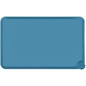 JBD Dog Food Mat - Waterproof and Non-Slip Silicone Mat, Suitable for Dog Bowls and Cat Bowls, Large Pet Feeding Mat, Easy-to-Clean Food and Water Bowl Tray, Ideal for Messy Drinkers (19“ X 12”)