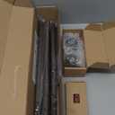 TONIAL Bronze Curtain Rod 32 to 86 Inches, 7/8 Adjustable Curtain Rods for Windows 20 to 82 Inches, Splicing Drapery Rods Heavy duty with Netted Texture Finials