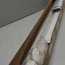 Long Tension Rod 39-144inch White Tension Curtain Rods no Drilling