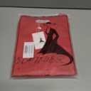 Women's Short Sleeve Cropped Cardigan Button Down Sweater Lightweight Knit Shrugs (Red, XL)