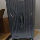 Traveler's Choice Ultimax II Polycarbonate Hardside Luggage with Spinner Wheels, Teal, 28-Inch Medium Trunk
