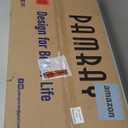 Pamray 43 Inch L Shaped Computer Desk with Reversible Side Storage Shelves, Small Corner Desk for Small Space Home Office,Writing Study Table PC Desk for Bedroom,Vintage