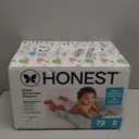 The Honest Company Comfort Dry Disposable Daytime Diapers for Sensitive Skin, Hypoallergenic, FragranceFree, Turtle Time + Pattern Play, Club Box Size 2 (1218 lbs), 72 Count