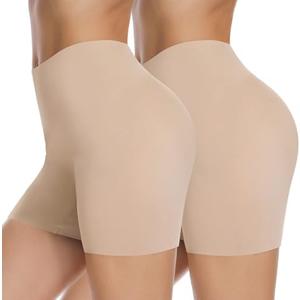 JOYSHAPER Slip Shorts for Women Under Dress Anti Chafing Underwear Boyshorts Panties for Women M