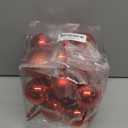 41PCS Christmas Ball Ornaments for Christmas Tree Decorations, Xmas Tree Red Shatterproof Ball Ornaments with Hanging Loop for Holiday and Party Decoration