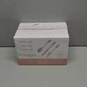 WDF 120 Pieces Heavy Duty Pink Plastic Cutlery Set - Disposable Utensils - Disposable Flatware Includes 40 Forks, 40 Spoons, 40 Knives for Party Baby Shower Wedding Spring Easter