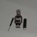 DW5600 Case Band Mod Kit, Stainless Steel Strap Case Bezel with Face Nails Compatible with Casio G-shock DW5600, GB5600, GW-B5600, GWX5600, DW5025/ DW5700/ DW5735/ DW5750 (Silver)