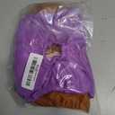 Wegreeco Washable Male Dog Belly Band (Stylish Pattern) - Pack of 2 - Washable Male Dog Belly Wrap, Dog Diapers Male (Purple and Coffee, Large)