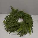 Somikis 24 Inch Christmas Wreaths for Front Door Real Touch Norfolk Pine Wreath for Winter Indoor&Outdoor Porch Windows Wall Home Decor, Realistic Wreath for All Seasons