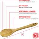 Joyce Chen Burnished Bamboo Mixing Spoon, 12-Inch