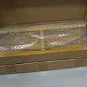 Wokceer Wedding Arch Backdrop Stand 7.2FT, 6FT Gold Metal Arch Stand Set of 2 for Birthday Party Wedding Ceremony Baby Shower Graduation Decoration