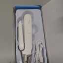 2-in-1 Dog & Cat Nail Clipper with Grinder - Dual Highlight LED Reduce Over-Trimming, Long Battery Cordless USB-C Rechargeable, Safety Lock & Catcher Cap, Quiet Home Grooming for Small Large Pets (White)