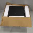 TUTOTAK Narrow Bookshelf, 8Tier Bookcase, Spine Book Shelf for Small Space, Corner Standing Shelf for Living Room, Office, Study, Entryway, Black BS06BK008