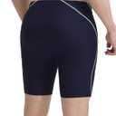 baleaf Men's 7.5" Swim Trunks Athletic Competition Swimsuit Navy Blue XL (XL)