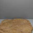 Low Profile Faux Rock Cover 30" W x 20" L x 3" H, Flat Fiberglass Landscape Rock for Well Caps, Septic Lids & Utility Concealment, Realistic Natural Texture, Natural Sandstone Brown