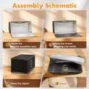 Sourdough Warming Mat with Bread Proofer Warming Box, Sourdough Heating Mat Used to Provide Sufficient Temperature for Bread Proofing, Sourdough Warming, Sourdough Heating, Dough Riser