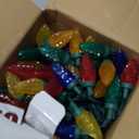 C9 Outdoor Christmas Lights, 72 FT 110 LED C9 String Lights, 8 Modes & Timer Connectable Waterproof for Christmas Tree light Indoor Outdoor Roofline Patio Outside Yard Holiday Xmas Decor, Multicolor