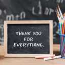 5 x NewEleven Thank You Cards for Christmas - Teacher Appreciation Gifts, Thanks You Present For Friend, Teacher, Boss - Thank You Gifts For Women, Men From Bestie, Family, Colleague - Greeting Card (Gratitude)