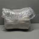 DONAMA Cervical Pillow for Neck and Shoulder,Contour Memory Foam Pillow,Ergonomic Neck Support Pillow for Side Back Stomach Sleepers with Pillowcase (Queen Size 24.8"Lx14.96"Wx5.51"H, Light Grey)