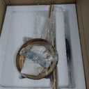 Clfuture 2 Light Vintage Wall Sconces with Glass Shades,Vanity Light,Bathroom Light,Wall Lighting Fixture for Mirror,Home Decor Art Wall Light (2-Lights)