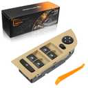Power Window Switch for BMW 325i 2006 Window Control Switch for BMW 325xi 2006 with Tool 61319217331 Front Left Driver Side 1 Set