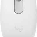 Logitech M196 Bluetooth Wireless Mouse, Compact and Portable Mouse for Laptops, Tablets and More, 12-Month Battery, Smooth Tracking, Compatible with PC and Mac, Windows and macOS - Off White (One Size)