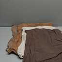  4-Pack 100% Cotton Comfortable Solid Decorative Throw Pillow Case, 16×18 in 100% Cotton