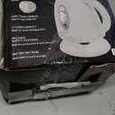 OVENTE Electric Kettle, 1.7L Fast Boiling Water Heater for Coffee or Tea, BPA Free with Water Level Gauge, Auto Shut-Off, Boil-Dry Protection, Indicator Light and Removable Filter, White KP72W