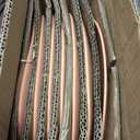 Stone Lain Delilah Dinner Plate 6-Piece Dish Set, Porcelain, Peach