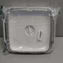 Collapsible Wash Basin for Baby Bottles - 2.4 Gallons Portable Wash Bin for RV Camping Sink, Space-Saving Dish Tub (Gray)