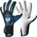 WVVOU Goalkeeper Gloves for Adult Youth, Breathable Professional Soccer Goalie Gloves with 4+3mm Sticky Latex Palm, Guantes De Portero for Training 10