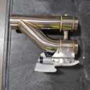 Exhaust Pipe Tip Two-valve Electric Switch Control SS304 Stainless Steel Y-tube Adjustable Tail Pipe Separator For Automobile Exhaust Pipes. Universal 2.5" Inches. Car Exhaust End Pipes