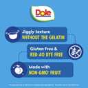 Dole Fruit Bowls Peaches in Strawberry Flavored Gel Snacks, 4.3oz 12 Total Cups, Gluten & Dairy Free, Bulk Lunch Snacks for Kids & Adults (EXP 04/09/27)