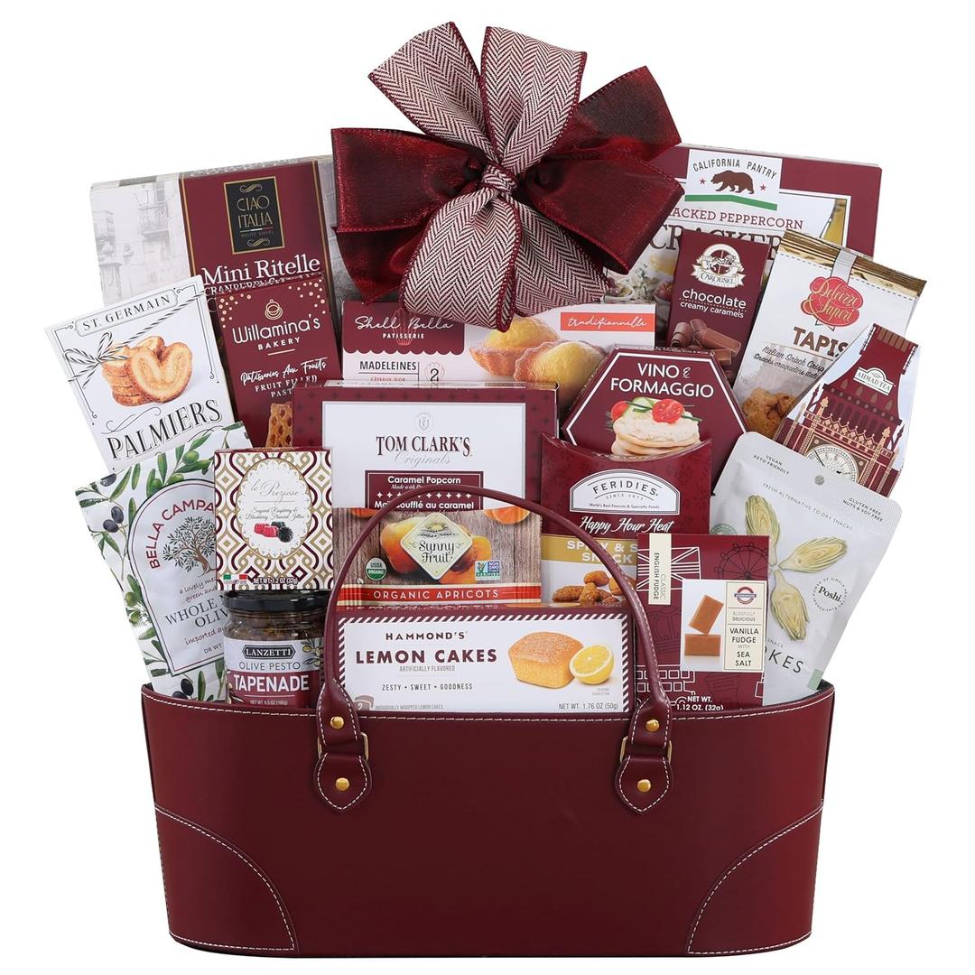 Country Gift Baskets Gourmet Feast Perfect For Family Friends Co-Workers Loved Ones and Clients, BB Date: 07/02/2025