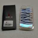 Protective Hardshell Case Compatible with Apple iPhone 14 - White Zebra [KSIPH-222-ZBWT]