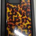 Cocomii Rectangle Case for iPhone 16 Pro, Compatible with MagSafe, Amber Tortoiseshell