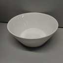 DOWAN 58.5 OZ Large Ceramic Salad Bowls Set of 4 - Microwave & Dishwasher Safe, Ideal for Salad, Fruit, Pasta, Snacks, Oatmeal - Soup Bowls Set for Restaurant, Party, Daily Use, Wedding, Off-White