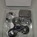 Valentines Day Gifts for Him 5 Pcs Fidget Toys Adults & Teen Metal Fidgets Spinner Magnetic Slider Cool Gadgets Office Desk Toy Stress Relief Sensory Items for Autism ADHD Anxiety Gift for Teen Boys