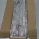 6 Pack Drawer Dividers for Clothes, 4" High 10.6"-16.9" Adjustable Drawer Dividers Expandable Dresser Drawer Organizer, Clear Drawer Separators for Clothes, Underwear, Cosmetic, Kitchen Utensils