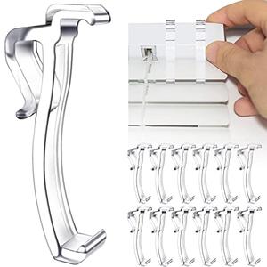 2.5 Inch Valance Clips for Horizontal Blind Valance (10 Pieces)