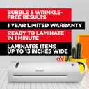 Scotch Thermal Laminator, Extra Wide 13 Inch Input, Ideal for Teachers, Small Offices, or Home (TL1302X)
