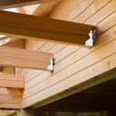 20 Pcs 2X4 Joist Hanger Tie Brackets 18 Gauge Galvanizing Face Mount Joist Hangers for Wood Hurricane Ties Widely Applicable Rafter Ties