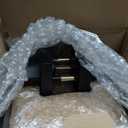 8 Pack Matte Black Door Handles, Passage Door Levers for Hallway & Closet, Interior Keyless Door Knobs Heavy Duty Square Non-Locking Handlesets(2.0lb), Reversible for Left & Right Sided Doors