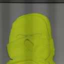 2 PCS Car Headrest Cover, Personalized Funny Car Seat Full Face Mask, Ski Mask Wrap Protection for Auto Front Seat Rest Decoration, Universal Interior Car Accessories (Yellow)